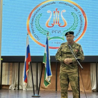 Ветеран Росгвардии провёл «Урок мужества» в уфимской гимназии