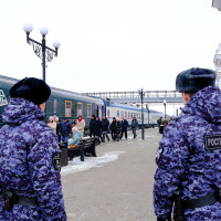 Сотрудники Росгвардии обеспечили охрану общественного порядка в период работы передвижного музея «Поезд Победы» в Йошкар-Оле