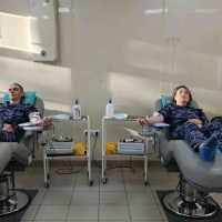 В Белорецке сотрудники Росгвардии приняли участие в донорской акции «От сердца к сердцу»