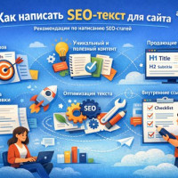 Как написать SEO-текст для сайта. Рекомендации по написанию SEO-статей