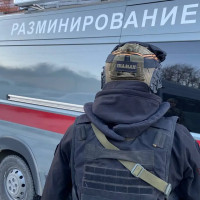 В Новосибирской области сотрудники ОМОН Росгвардии обследовали боеприпас, обнаруженный местным жителем