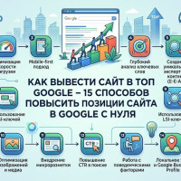 Как вывести сайт в топ Гугл – 15 способов повысить позиции сайта в Google с нуля