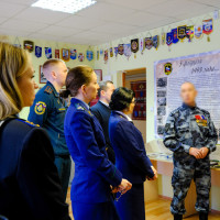 Представители пресс-служб правоохранительных органов и экстренных служб Марий Эл познакомились с работой спецподразделений Росгвардии