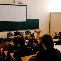 В Марий Эл сотрудники спецподразделений Росгвардии провели профориентационную встречу со студентами МарГУ