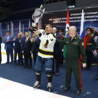 В Новосибирске завершился турнир по хоккею на Кубок командующего Сибирским округом Росгвардии
