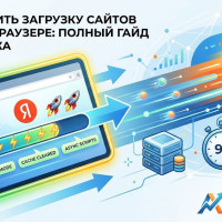 Как ускорить загрузку сайтов в Яндекс браузере