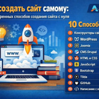 Как создать сайт самому: 10 проверенных способов создания сайта с нуля