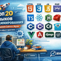 Топ 20 языков программирования для создания сайта с нуля