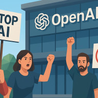 Протесты против сверхмощного ИИ в Сан-Франциско