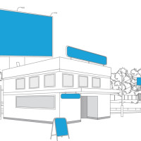 Наружная реклама для малого бизнеса: инструмент для привлечения локальных клиентов