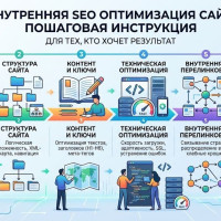 Внутренняя SEO оптимизация сайта: пошаговая инструкция для тех, кто хочет результат