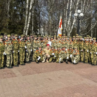 В Йошкар-Оле кадеты Росгвардии стали победителями городского конкурса строя и песни