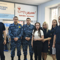 Судебные приставы приняли участие в Дне донора