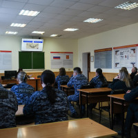 В Управлении Росгвардии по Республике Марий Эл прошла лекция о духовно-нравственных ценностях госслужащего