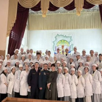 В Башкирии офицер Росгвардии провел урок Мужества для студентов