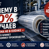 Почему в 70% случаев проблема не в плёнке &mdash; и как это влияет на экономику производства