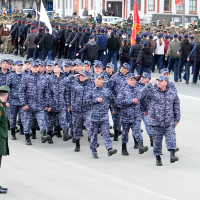 Личный состав Росгвардии Марий Эл готовится к Параду Победы