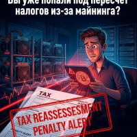 Вы уже попали под пересчёт налогов из-за майнинга?