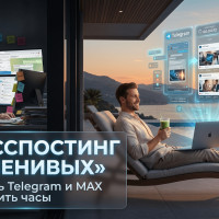 Кросспостинг для ленивых: как связать Telegram и MAX и сэкономить часы