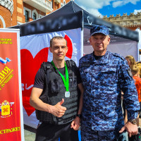 Росгвардейцы провели агитационные акции в центре Йошкар-Олы