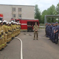 Учебно-методический сбор с начальниками инспекций пожарной безопасности Приволжского округа Росгвардии прошел с участием представителя Марий Эл