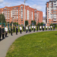 Росгвардейцы в Йошкар-Оле провели набор школьников в подшефный кадетский класс