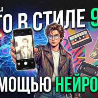 Как сделать фото в стиле 90-х с помощью нейросети - ТОП-7 ИИ для ретро-визуала