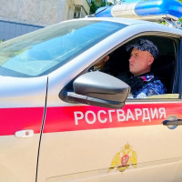 В праздничные дни экипажи вневедомственной охраны Росгвардии в Марий Эл несли службу с лентами триколор