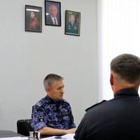Росгвардейцы Марий Эл по телемосту пообщались с земляками в ОДОН имени Ф.Э. Дзержинского