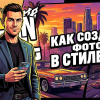 Как создать фото в стиле ГТА с помощью Нейросети - ТОП-9 ИИ для создания крутых артов по фотографии онлайн