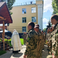 В часовне Управления Росгвардии по Республике Марий Эл прошел молебен для сотрудников спецподразделений