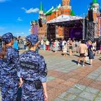 При содействии Росгвардии обеспечена безопасность праздничных мероприятий в Йошкар-Оле