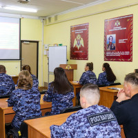 Представитель Избиркома Марий Эл провел встречу с личным составом Управления Росгвардии по Республике Марий Эл