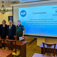 Представитель Росгвардии принял участие в совещании Избиркома Марий Эл по вопросам голосования военнослужащих