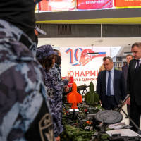 Представители Росгвардии приняли участие в юбилейном X Слёте регионального отделения «Юнармии» в Марий Эл